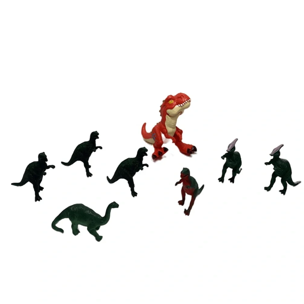 Vintage Dinosaur Collection Prehistoric Action Figures Vintage Toys Set 22 Pc